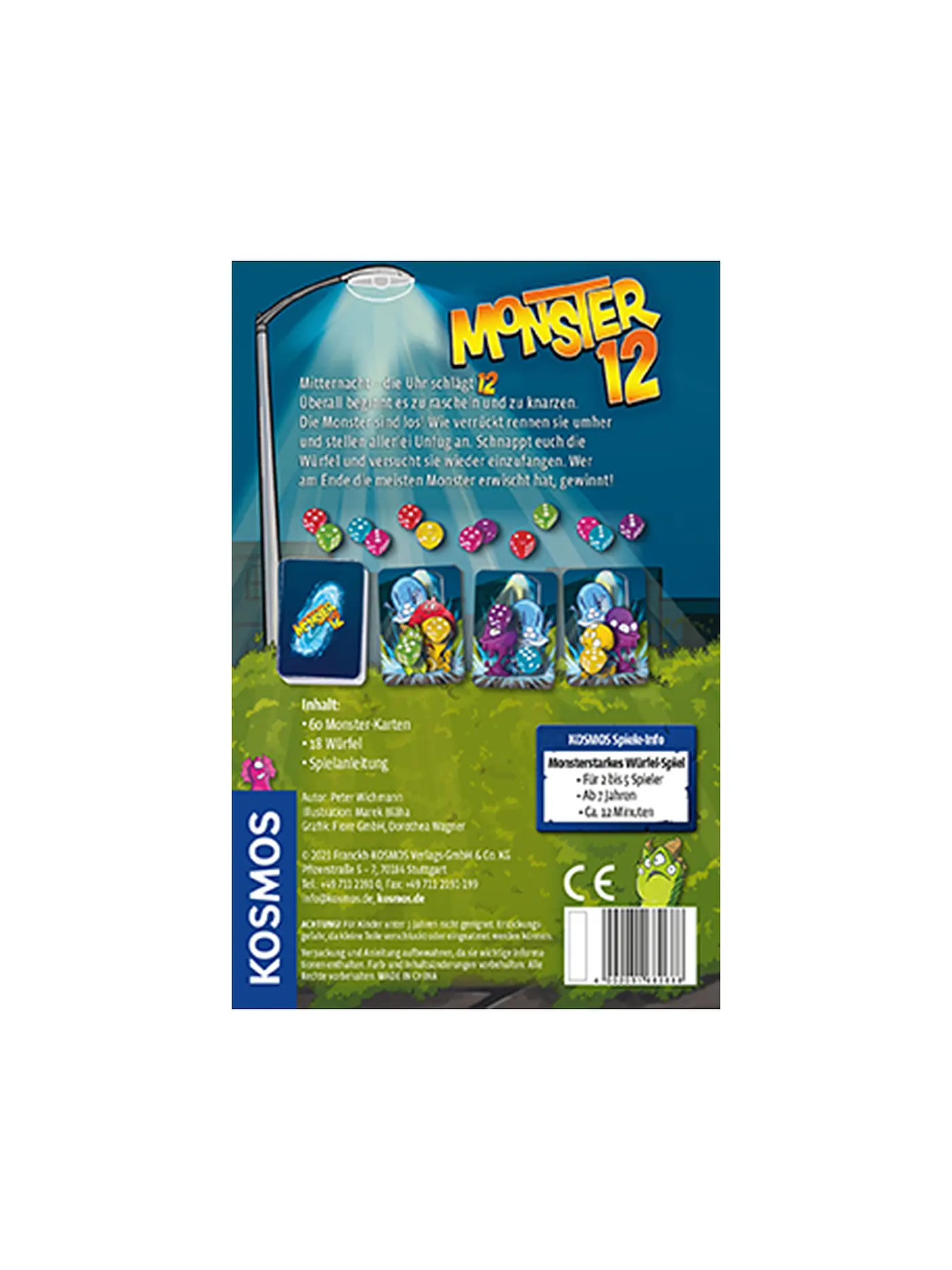 KOSMOS | Brettspiel - Monster 12 | 